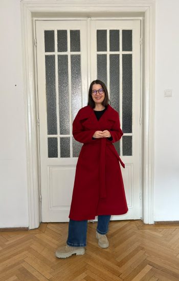 Palton Luna- 100% lana virgina