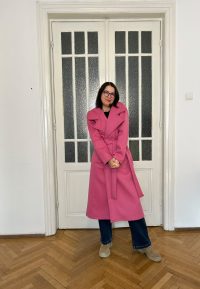 Palton Luna- 82% lana, 15% iepure